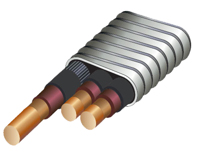 Esp Pump Oil Well Underground Armored Power Cables