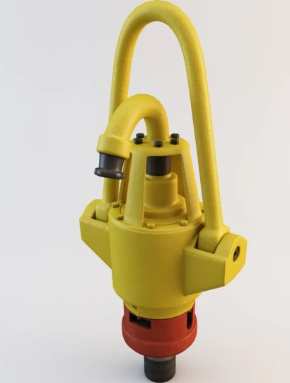 Obrotowy krętlik wodny API z błystką