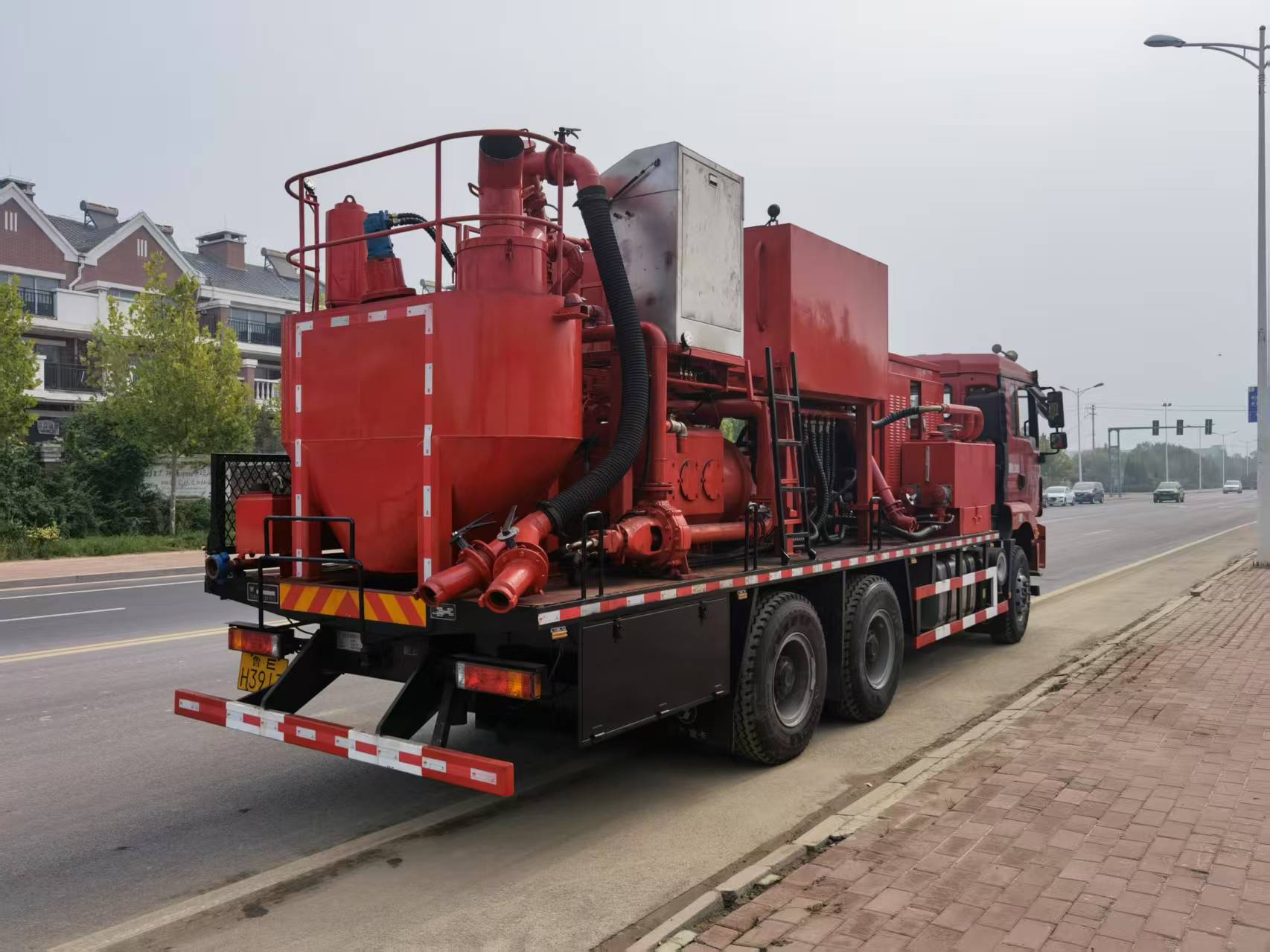 Camion de cimentation