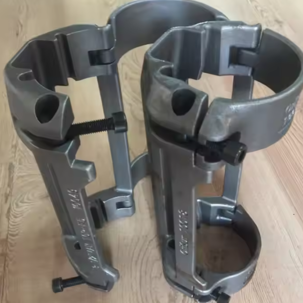 ESP 4 1/2' টিউবিং ক্রস কাপলিং কেবল প্রটেক্টর কাস্টিং কন্ট্রোল লাইন ক্ল্যাম্প নকল প্রকার