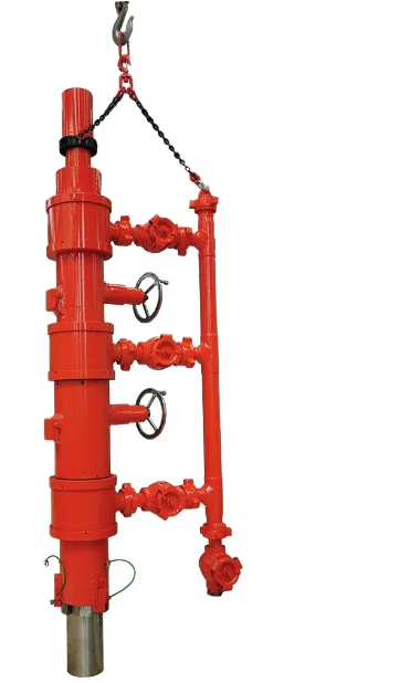 Testa per cemento con trasmissione superiore per cementatore offshore